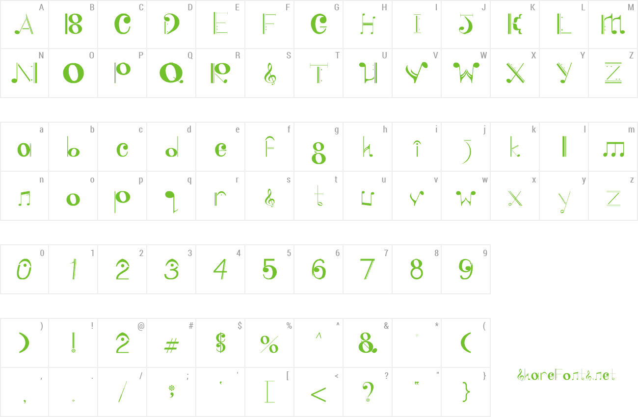 Font Sing With Me preview